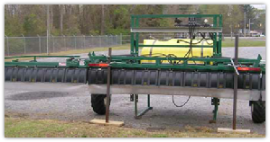 Cajun Ag |  Broadcast Hooded Sprayer by Coastal AgroBusiness, Greenville NC